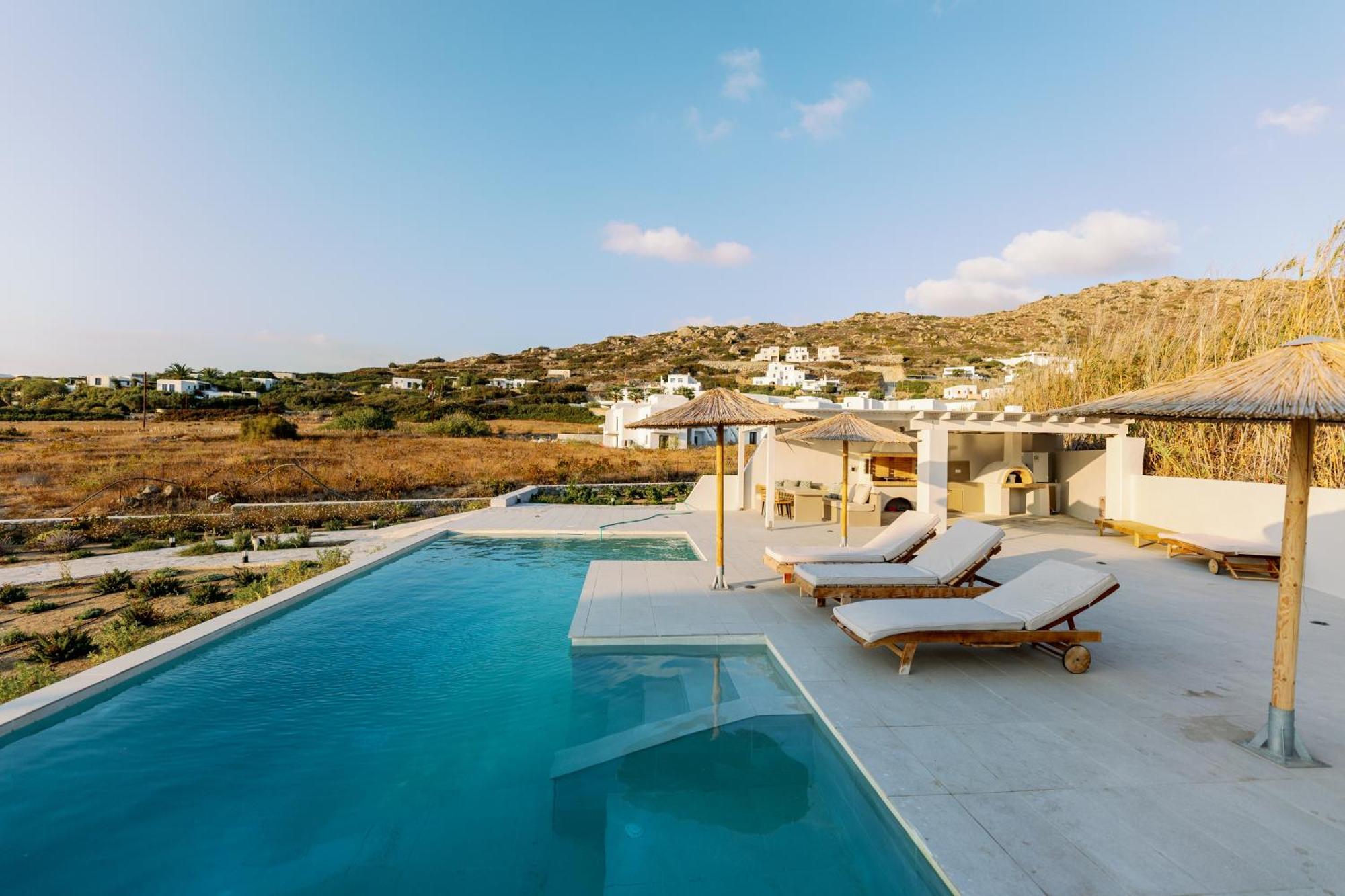 Villa Finest -Seaside Villa With Private Swimming Pool- Mikri Vigla Exterior foto