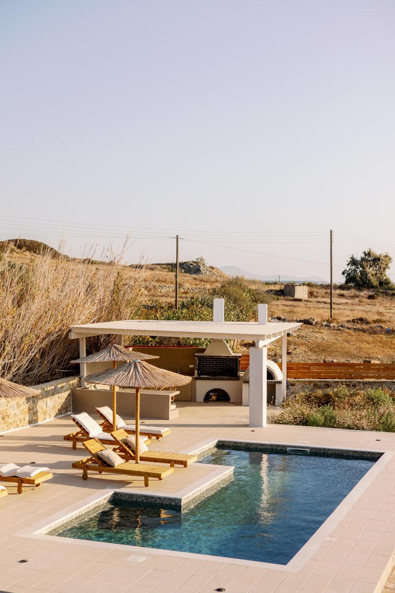 Villa Finest -Seaside Villa With Private Swimming Pool- Mikri Vigla Exterior foto