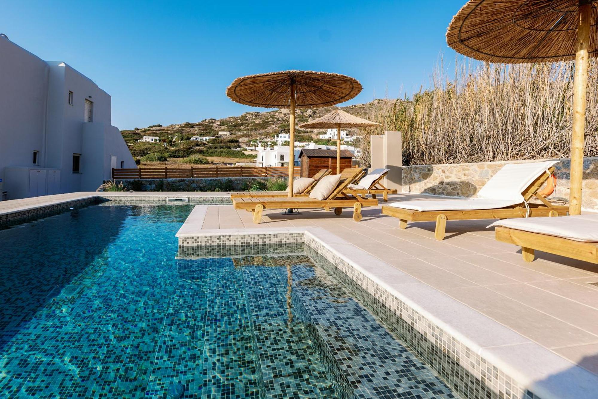 Villa Finest -Seaside Villa With Private Swimming Pool- Mikri Vigla Exterior foto