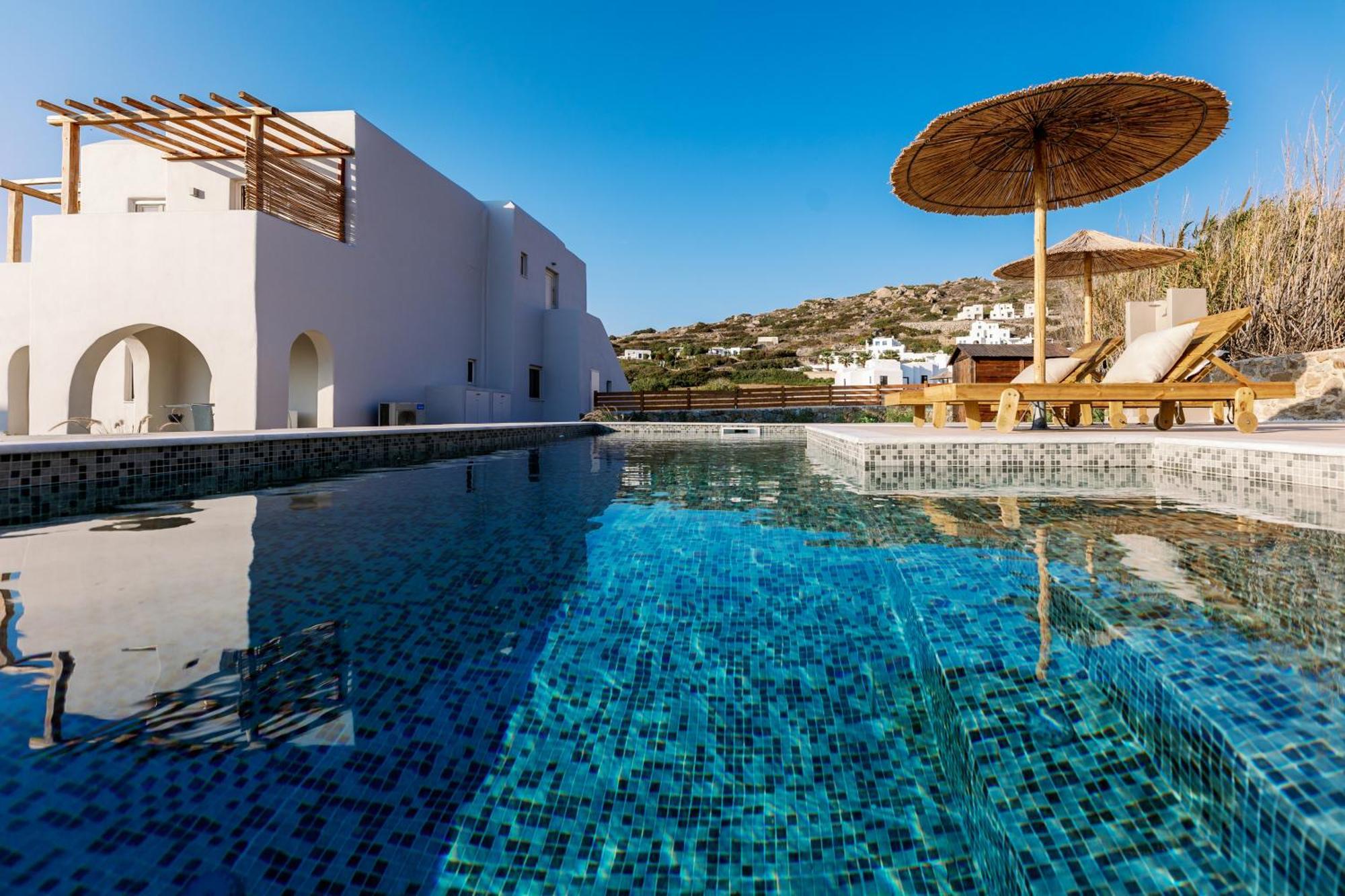 Villa Finest -Seaside Villa With Private Swimming Pool- Mikri Vigla Exterior foto